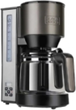 BLACK+DECKER BXCO1000E - Kaffemaskin - 10 kopper