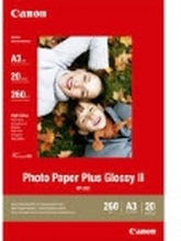 Canon Photo Paper Plus Glossy II PP-201 - Blank - A3 (297 x 420 mm) 20 ark fotopapir - for PIXMA iX4000, iX5000, iX7000, PRO-1, PRO-10, PRO-100, Pro9000, Pro9500