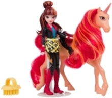 Unicorn Academy Doll & Unicorn- Valentina & Cinder