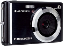 AgfaPhoto Compact DC5200, 21 MP, 5616 x 3744 piksler, CMOS, HD, Sort