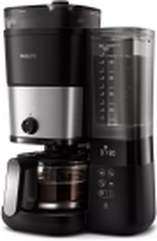 Philips All-in-1 Brew HD7900 - Kaffemaskin - 10 kopper - svart / sølv
