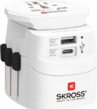 Skross 1.302472, Universell, Universell, Type B, Type F, Type G (UK), Type I (AU), Type B, Type C, Type F, Type G (UK), Type I (AU), Type J (CH), Type L (IT), Type N (BR), 100-250 V, 50 - 60 Hz
