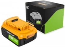 Green Cell Green Cell Green Cell batteri for DeWalt XR 18V 5Ah batteri for DCB182