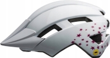BELL Children's helmet BELL SIDETRACK II INTEGRATED MIPS white stars roz. Universal (47–54 cm) (NEW)