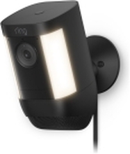 Ring Spotlight Cam Pro Plug-In - Nettverksovervåkingskamera - utendørs - værbestandig - farge (Dag og natt) - 1080p - lyd - trådløs - Wi-Fi