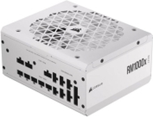 CORSAIR RMx Series RM1000X SHIFT - Strømforsyning (intern) - ATX12V 3.0/ EPS12V 2.92 - 80 PLUS G-d - AC 100-240 V - 1000 watt - hvit