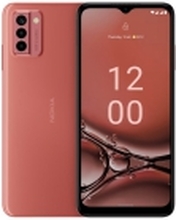 Nokia G22 - 4G smarttelefon - dobbelt-SIM - RAM 6 GB / Internminne 256 GB - microSD slot - 6.52 - 1200 x 720 piksler (90 Hz) - 3x bakkamera 50 MP, 2 MP, 2 MP - front camera 8 MP - so peach