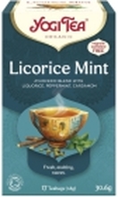 Yogi Tea Licorice Mint Økologisk - (6 stk.)