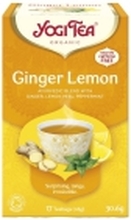 Yogi Tea Ginger Lemon Økologisk - (6 stk.)