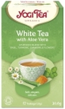 Yogi Tea White Tea Aloe Vera Økologisk - (6 stk.)