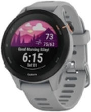 Garmin Forerunner 255S - Sportsur med stropp - silikon - håndleddstørrelse: 110-175 mm - display 1.1 - 4 GB - Bluetooth, ANT+ - 39 g - powder gray