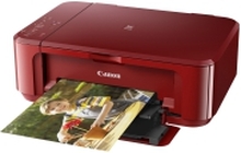 Canon PIXMA MG3650 - Multifunksjonsskriver - farge - ink-jet - A4 (210 x 297 mm), Letter A (216 x 279 mm) (original) - A4/Legal (medie) - opp til 9.9 ipm (trykking) - 100 ark - USB 2.0, Wi-Fi(n) - rød