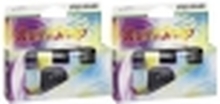 Fujifilm QuickSnap Flash 400 - Engangskamera - 35mm (en pakke 2)