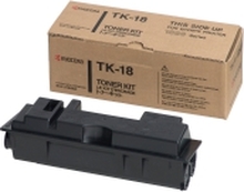 Kyocera TK 18 - Svart - original - tonerpatron - for Kyocera FS-1018, FS-1118, FS-1118F MFP/KL3, FS-1118FDP MFP/KL3 FS-1020