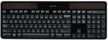 Logitech Wireless Solar K750 - Tastatur - trådløs - 2.4 GHz - Nordisk