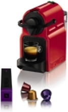 Krups Nespresso Inissia XN1005 Ruby Red, Kapsel kaffemaskine, 0,7 L, Kaffekapsel, 1260 W, Rød