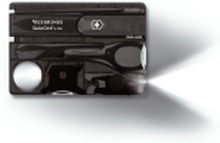 Victorinox SwissCard Lite Onyx, 54,5 x 82 x 4,5 mm, 69,5 g