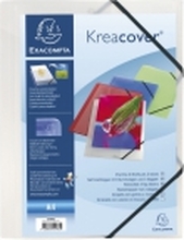 Præsentationsmappe Exacompta Kreacover A4 transparent