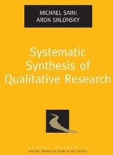 Systematic Synthesis of Qualitative Research