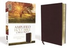 Amplified Holy Bible, Large Print, Bonded Leather, Burgundy