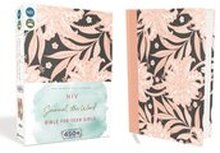 Niv, Journal The Word Bible For Teen Girls, Hardcover, Pink Floral, Red Letter