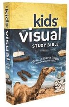 Niv Kids' Visual Study Bible, Imitation Leather, Teal, Full Color Interior: Explore The Story Of The Bible-people, Places, And History