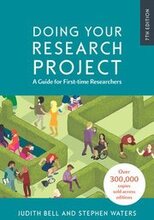 Doing Your Research Project: A Guide for First-time Researchers