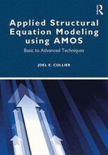 Applied Structural Equation Modeling using AMOS