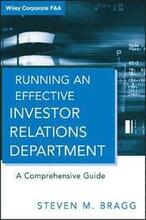 Running an Effective Investor Relations Department