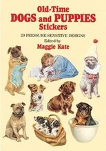 Old-Time Dogs and Puppies Stickers