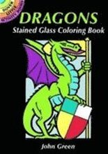 Dragons Stained Glass Coloring Book