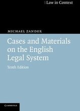 Cases and Materials on the English Legal System