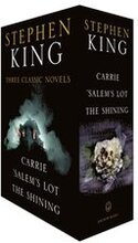 Stephen King Three Classic Novels Box Set: Carrie, 'salem's Lot, The Shining