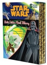 The Star Wars Little Golden Book Library (Star Wars): The Phantom Menace; Attack of the Clones; Revenge of the Sith; A New Hope; The Empire Strikes Ba