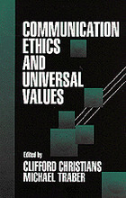 Communication Ethics and Universal Values