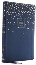 KJV Holy Bible: Thinline Youth Edition, Blue Leathersoft, Red Letter, Comfort Print: King James Version