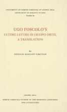 Ugo Foscolo's Ultime Lettere di Jacopo Ortis
