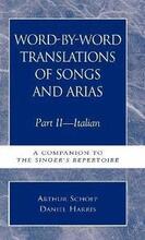 Word-by-Word Translations of Songs and Arias, Part II