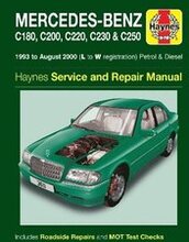 Mercedes-Benz C-Class Petrol & Diesel (93 - Aug 00) Haynes Repair Manual