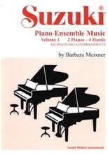 Suzuki Piano Ensemble Music Volume 1 for Piano Duo