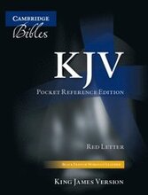 KJV Pocket Reference Bible, Black French Morocco Leather, Thumb Index, Red-letter Text, KJ243:XRI