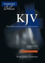 KJV Pitt Minion Reference Bible, Black Goatskin Leather, Red-letter Text, KJ446:XR