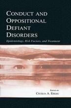 Conduct and Oppositional Defiant Disorders