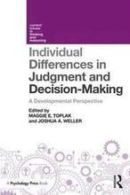 Individual Differences in Judgement and Decision-Making