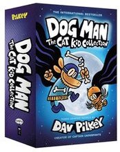 Dog Man: The Cat Kid Collection: From the Creator of Captain Underpants (Dog Man #4-6 Box Set)