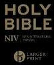 NIV Larger Print Personal Black Leather Bible