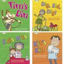 Learn to Read at Home with Bug Club Phonics: Pack 1 (Pack of 4 fiction books)