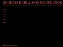 Goddess Hair and Skin Recipe Book
