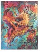 Humming Dragon (Android Jones Collection) Ultra Lined Hardcover Journal