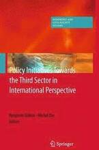 Policy Initiatives Towards the Third Sector in International Perspective